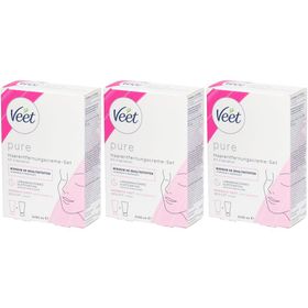 VEET Pure Kit d'épilation visage