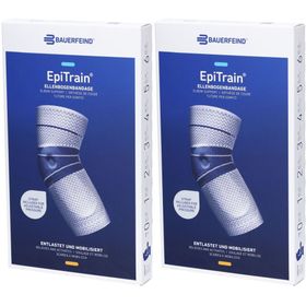 BAUERFEIND® EpiTrain® Ellbogenorthese Größe 0 Titan