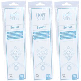 HOPI® Sana Senior 4 bougies auriculaires bleues