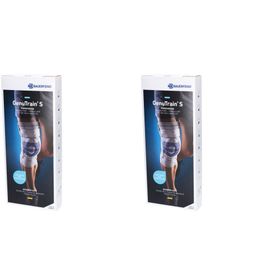 BAUERFEIND® GenuTrain® S Titanium Kniebandage Links Größe 2