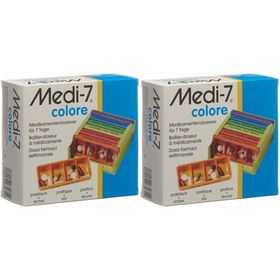 MEDI-7 Colore Medikamenten-Dosierbox