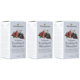 PHYTOPHARMA Schwarzer Knoblauch Weißdorn