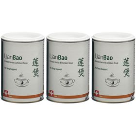 LIANBAO Hühnersuppe mit chinesischen Kräutern Yin Yang Unterstützung