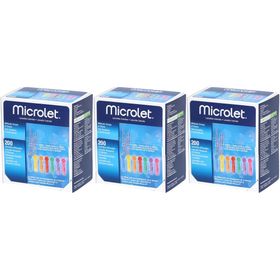 BAYER Microlet sterile Lanzetten farbig