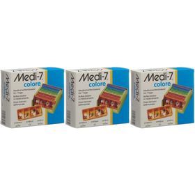MEDI-7 Colore Boîtier doseur à médicaments