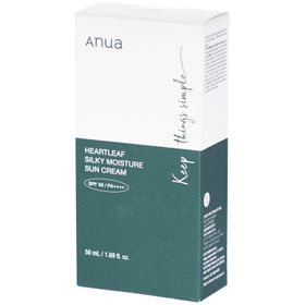 ANUA Heartleaf Silky Moisture Crème solaire hydratante SPF50+ PA++++