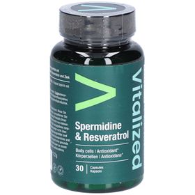 VITALIZED Spermidin & Resveratrol