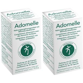 ADOMELLE Nahrungsergänzungsmittel mit Milchsäurebakterien