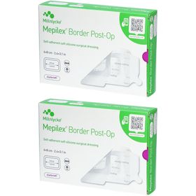 Mepilex® Border Post OP Wundverband 6 x 8 cm