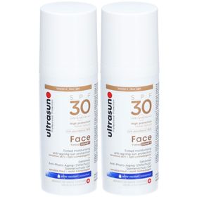 ULTRASUN Honig getönte Anti-Aging-Sonnencreme für das Gesicht SPF 30