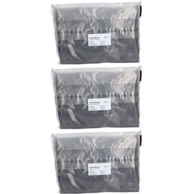ELSA Taie d'oreiller anatomique 50 x 11 cm velours Anthracite