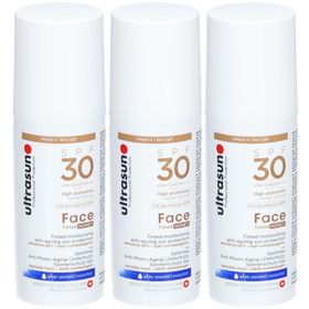 ULTRASUN Honig getönte Anti-Aging-Sonnencreme für das Gesicht SPF 30