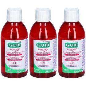 GUM Paroex 0,12% chx Mundspülung gegen Plaque