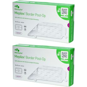 MEPILEX Border Post-Op 10x15 cm 10 Stück Wundverband mit Safetac