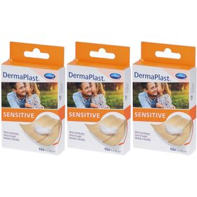 HARTMANN Dermaplast® Sensitive Dressings 6 cm x 10 cm beige