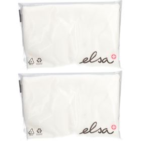 ELSA Anatomischer Kopfkissenbezug 50 x 11 cm Velours Ecru