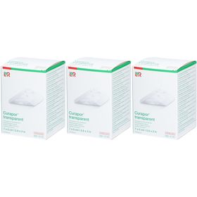 L&R Curaport® Pansement Chirurgical stérile Transparant 7 x 5 cm