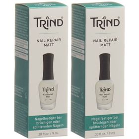 TRIND® Nail Repair Matt - Härtender und verstärkender Lack für brüchige und weiche Nägel