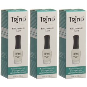 TRIND® Nail Repair Matt - Härtender und verstärkender Lack für brüchige und weiche Nägel
