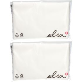 ELSA Taie d'oreiller 50 x 9 cm velours Ecru