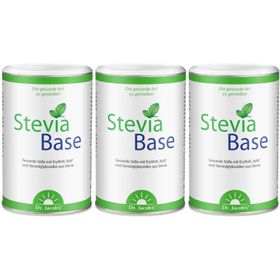 Dr. Jacob's SteviaBase Succédané de sucre Erythritol Xylitol Stévia