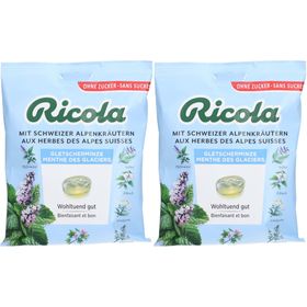 Ricola Pfefferminzbonbons Gletscher zuckerfrei