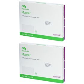 Mölnlycke® Mepitel® Pansement filet silicone 8x10 cm stérile Technologie Safetac