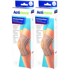 Actimove® Everyday Support Genouillère Taille  L avec tiges de stabilisation rotuliennes ouvertes