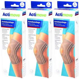 Actimove Everyday Kniebandage L mit offener Patella Stabilisierungsstäbe