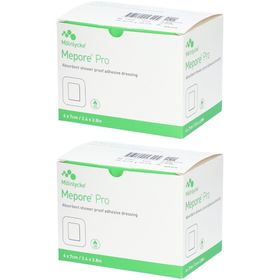 Mepore Wundverband 7x6 cm Wundkissen 4x3 cm steril 60 Stück