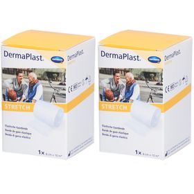 HARTMANN Dermaplast® Stretch Elastische Gazebinde 8 cm x 10 m