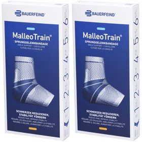MALLEOTRAIN Sprunggelenkbandage Größe 3 links Titanium