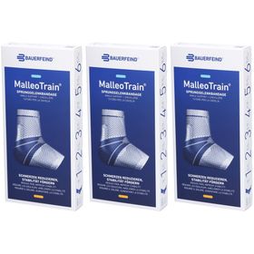 MALLEOTRAIN Sprunggelenkbandage Größe 3 links Titanium