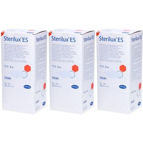 HARTMANN Sterilux® ES Faltkompressen und Longuetten Typ 17 steril 8-fach gefaltet 5 x 5 cm