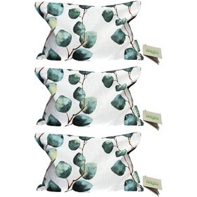 HIMMEL Grün Coussin aux noyaux de cerise Eucalyptus 30x20 cm