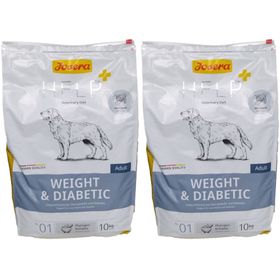 JOSERA Help+ Aliment diététique pour chien adulte - Perte de poids et diabètes