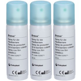Brava® Spray de protection cutanée 50 ml - Film de protection pour peaux sensibles