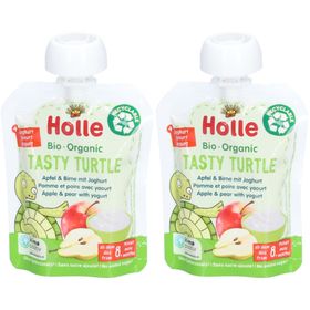 Holle Bio Tasty Turtle, Apfel & Birne mit Joghurt