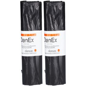 Dansac® Dan-Ex Sacs hygiéniques - 23x40 cm, rouleau, noir