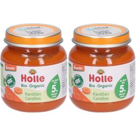 Holle Petit pot bébé - Carottes - Dès 5 mois