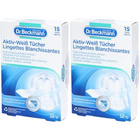 Dr. Beckmann® Aktiv-Weiß Tücher für strahlende Wäsche