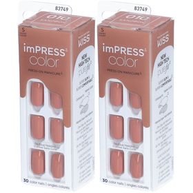 ImPRESS Color Press-on Manicure Faux-Ongles colorés 010 Sandbox