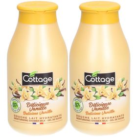 Cottage Douche Lait Hydratante Délicieuse Vanille