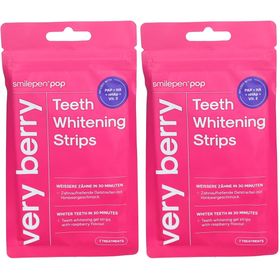Smilepen® Pop Teeth Whitening Strips Very Berry