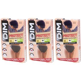Dim® Menstruationsslip Logo Medium Schwarz
