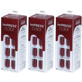 KISS® imPRESS Color Gel Nail Kit Sandbox 30 Nägel
