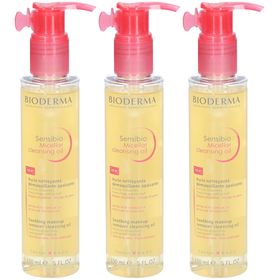 BIODERMA Sensibio Huile nettoyante démaquillante apaisante