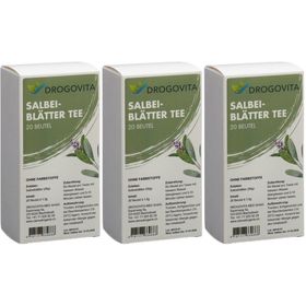 DROGOVITA Salbei Tee Btl 20 Stk x3