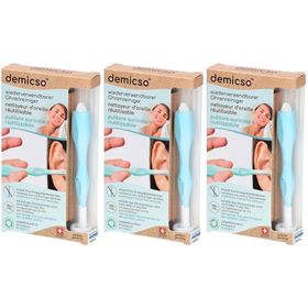 Demicso® wiederverwendbarer Ohrreiniger mit 2 Aufsätzen