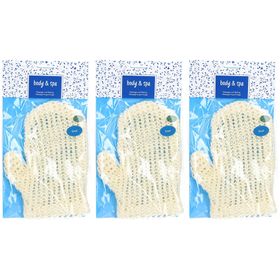 HERBA Body & Spa Gant de massage et gommage en sisal naturel